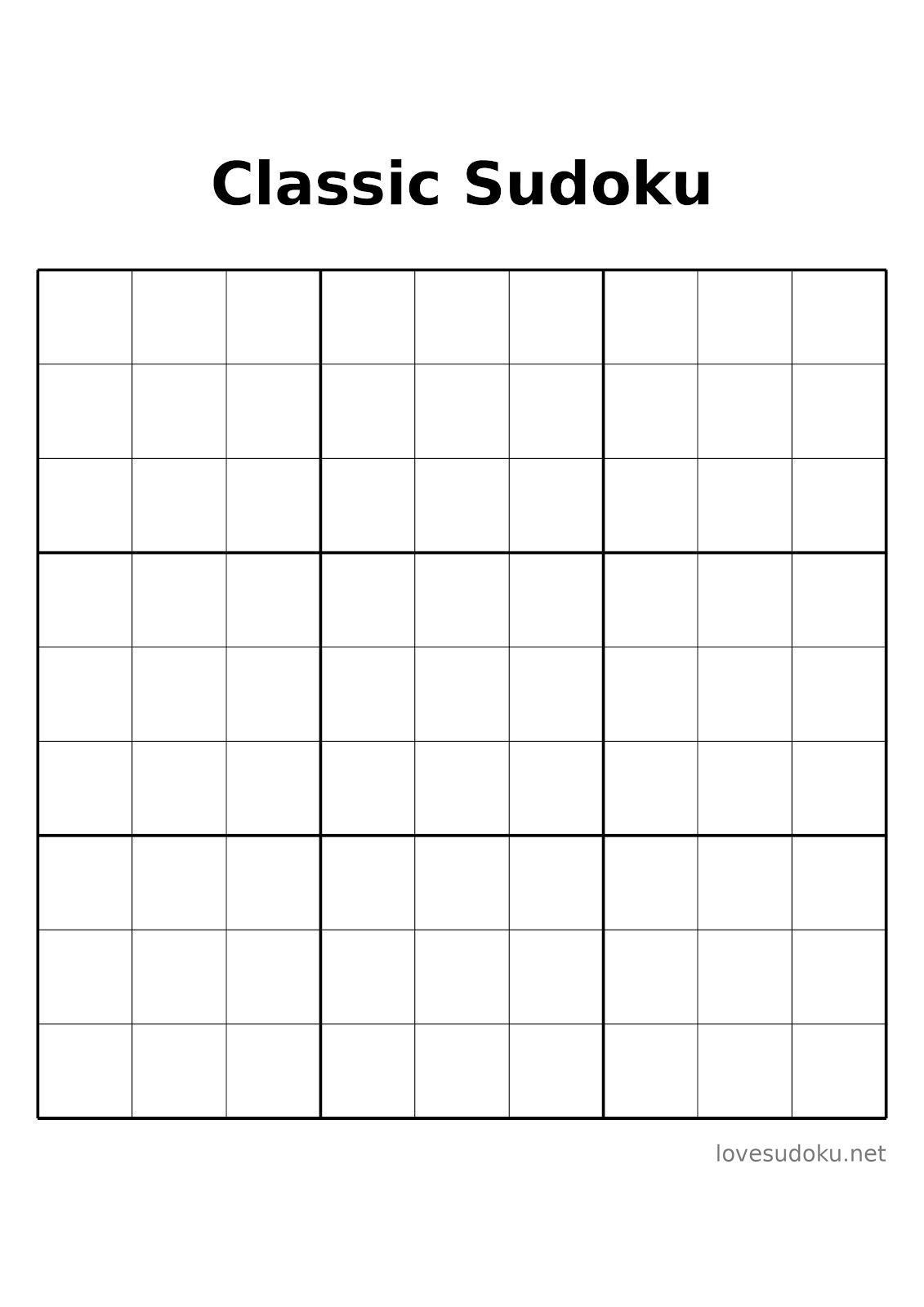 sudoku terminology